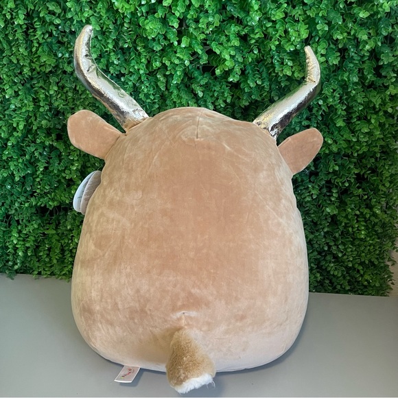 Squishmallows NWT Kieli the Antelope With Fuzzy Belly & Gold 16\